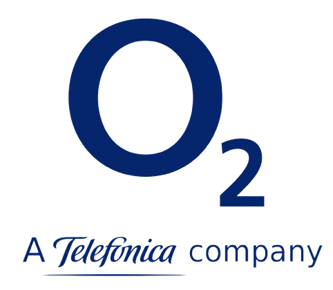 Logo von O2 - Verwendung als Referenz von dem Unternehmensberater Michael Heim - MH Sales Consulting