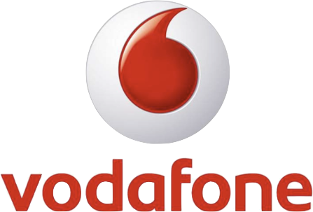 Logo von Vodafone - Verwendung als Referenz von dem Unternehmensberater Michael Heim - MH Sales Consulting